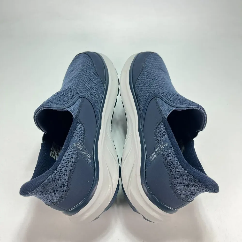 Skechers Equalizer 6.0 Stoaver Navy Walking Sneakers Shoes 233103 Men's Size 9